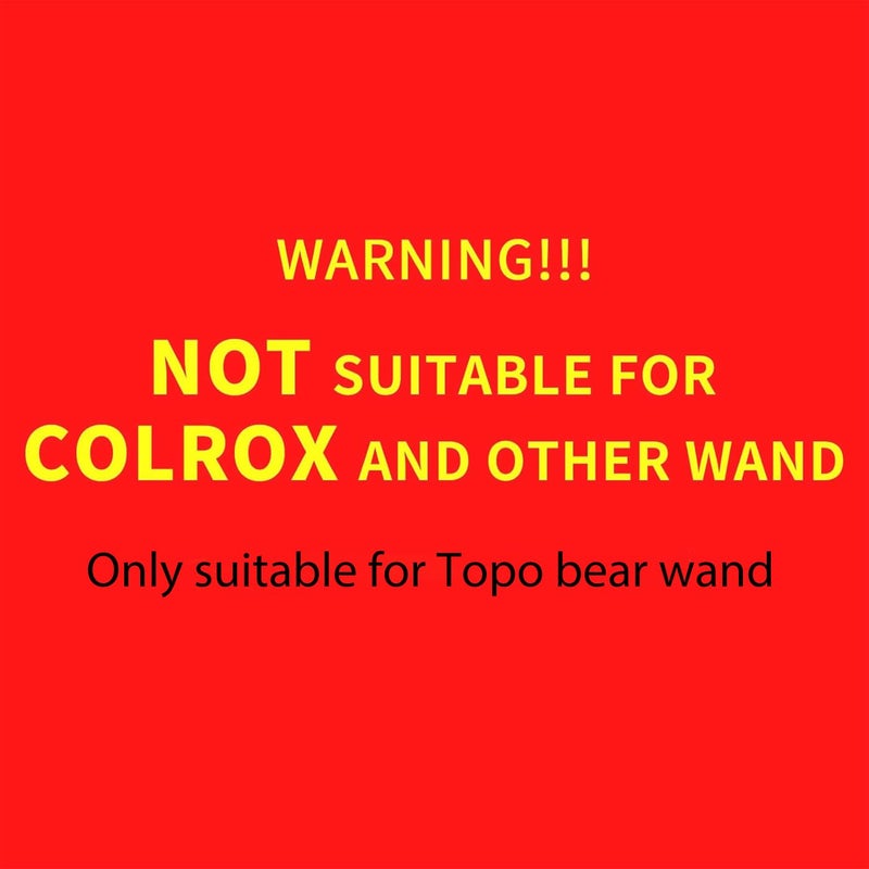 Topo Bear Toilet Bowl Wand Refills 80 Pcs Disposable Toilet Brush Cleaning Sponges Heads Not Compatible with Other Wand - Image 2